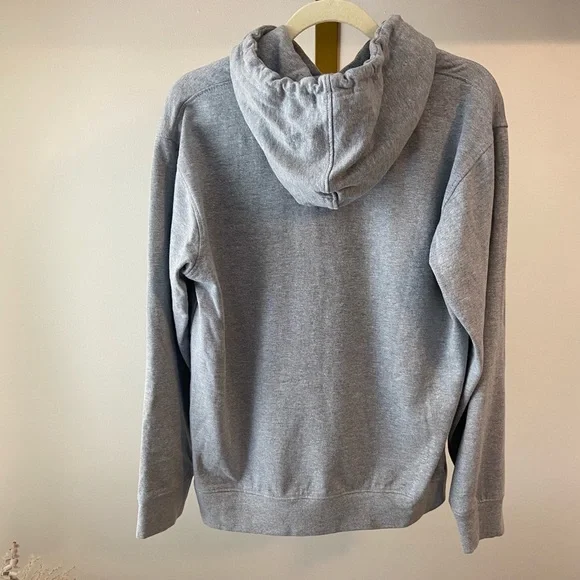 Gray Staple Collegiate Hoodie, Medium - Picture 2 of 4